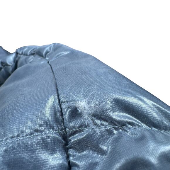 Lululemon Fluffin Awesome Down Puffer Jacket Women’s 4 Blue Hooded Full Zip READ - Picture 11 of 16